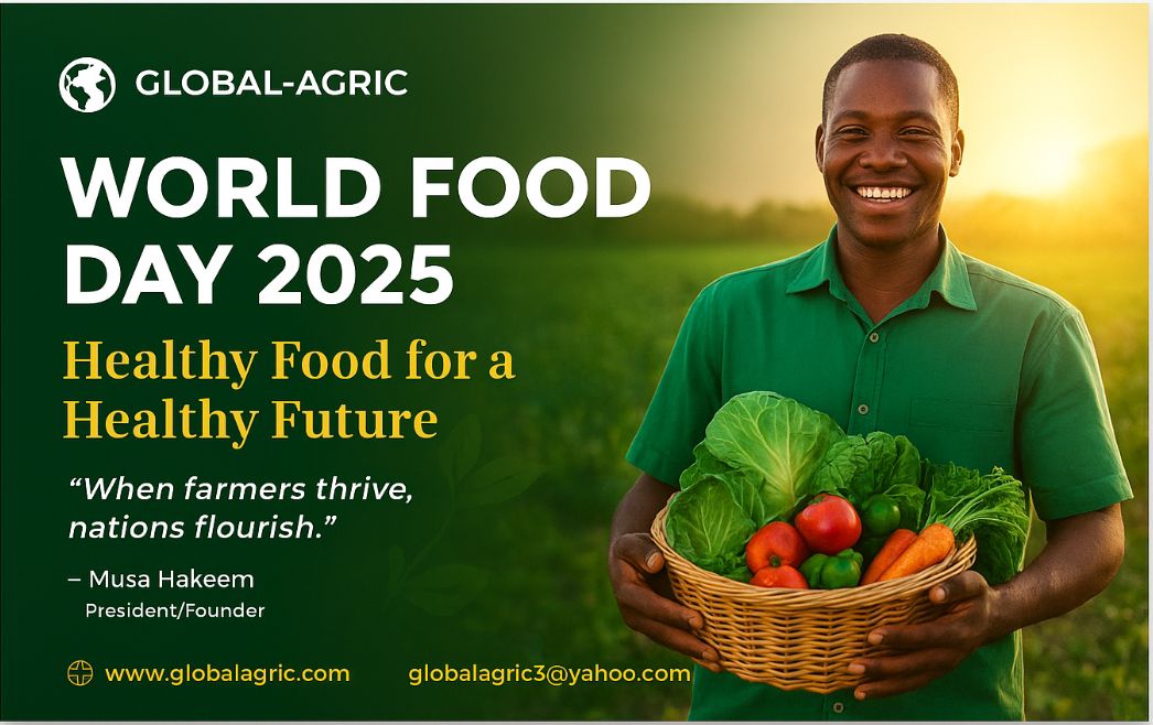 Food security remains our target, says Global-Agric - Business Affairs